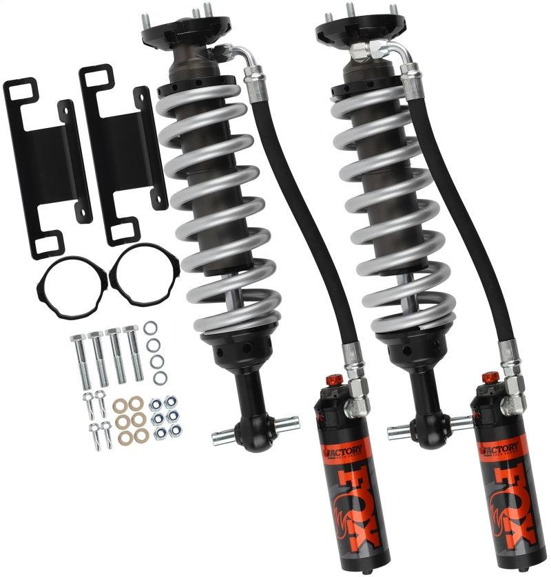 Fox 2019+ Ford Ranger 2.5 Factory Series 2-3in Front Coilover Reservoir Shock (Pair) - Adjustable - Corvette Realm