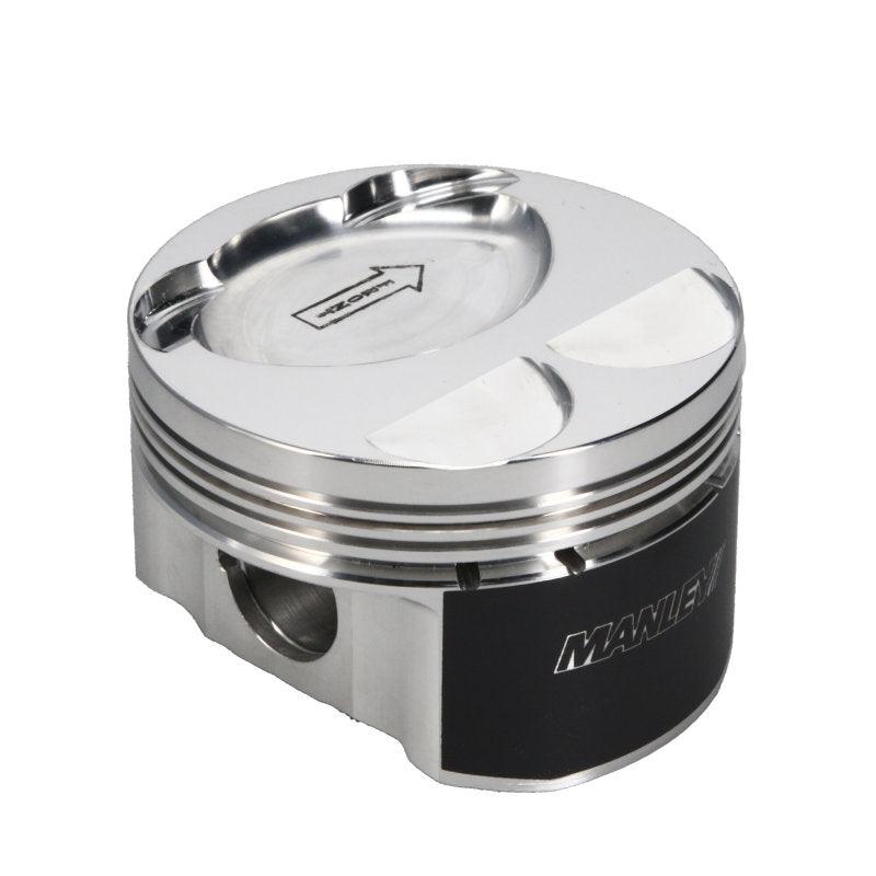 Manley Mazda 94mm 88mm +5mm Bore 9.5 CR Dish Type Platinum Series Pistons w/Rings - Corvette Realm
