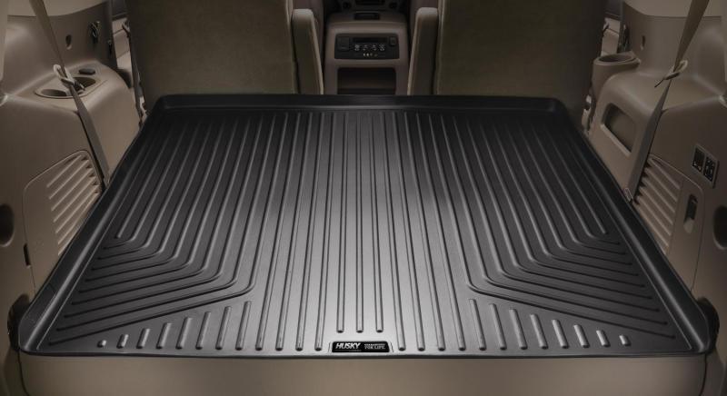 Husky Liners 11-12 Honda Odyssey WeatherBeater Black Rear Cargo Liner (3rd Seat) - Corvette Realm