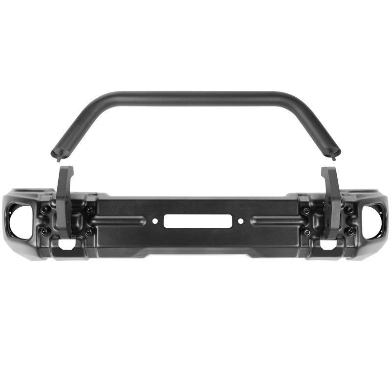 Rugged Ridge 18-20 Jeep Wrangler JL/JT Arcus Front Bumper Set w/ Overrider - Corvette Realm