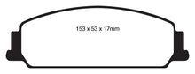 Load image into Gallery viewer, EBC 08-10 Pontiac G8 3.6 Redstuff Front Brake Pads - Corvette Realm
