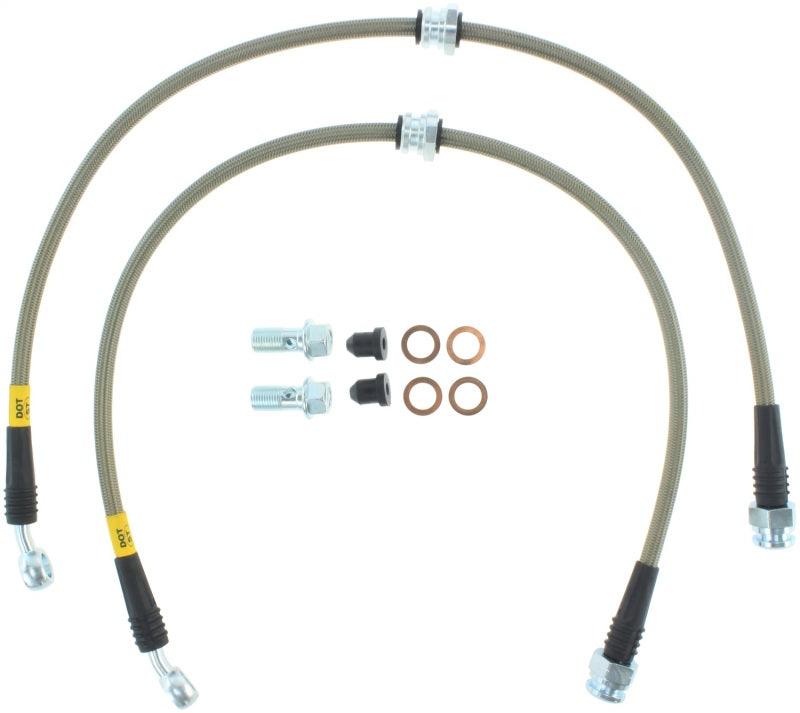 StopTech Stainless Steel Rear Brake lines for 03 MazdaSpeed Protege - Corvette Realm