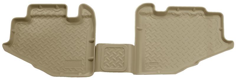 Husky Liners 97-05 Jeep Wrangler Classic Style 2nd Row Tan Floor Liners - Corvette Realm