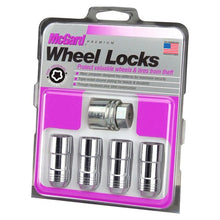 Load image into Gallery viewer, McGard Wheel Lock Nut Set - 4pk. (Cone Seat) 9/16-18 / 7/8 Hex / 1.765in. Length - Chrome - Corvette Realm