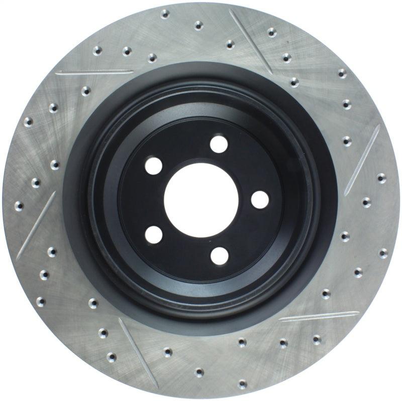StopTech SportStop 06-09 Chrysler SRT-8 Rear Right Drilled & Slotted Rotor - Corvette Realm