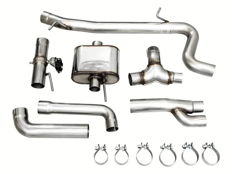 AWE Tuning Audi 22-23 8Y RS3 Cat-Back SwitchPath Exhaust (No Tips) - Corvette Realm