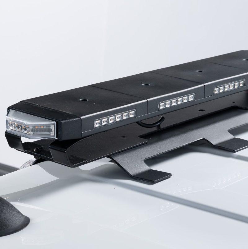 Putco 48In Universal 48In Tri Color Hornet Light (Amber/Blue/White) - LED Stealth Rooftop Strobe Bar - Corvette Realm