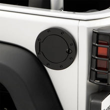 Load image into Gallery viewer, Rugged Ridge 07-18 Jeep Wrangler JK Black Non-Locking Gas Cap Door - Corvette Realm