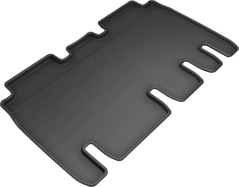 3D MAXpider 2016-2020 Tesla Model X Kagu 2nd Row Floormats - Black - Corvette Realm