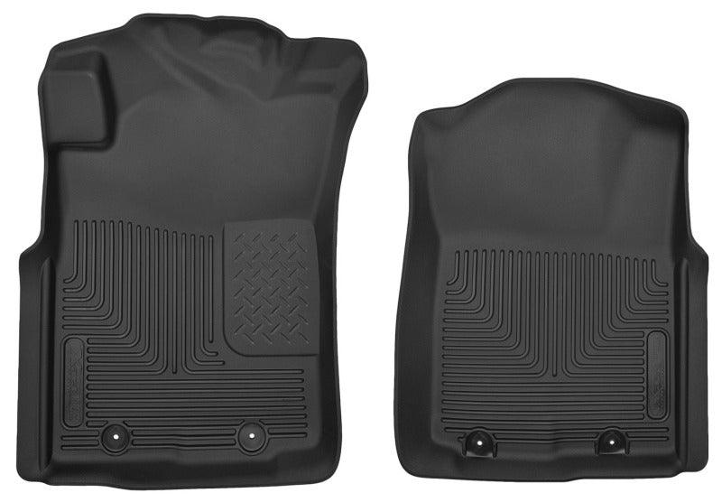 Husky Liners 05-11 Toyota Tacoma Pickup(Crew / Ext / Std Cab) X-Act Contour Black Front Floor Liners - Corvette Realm