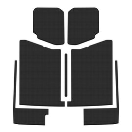 DEI 20-22 Jeep Gladiator JT 4-Door Boom Mat Complete Headliner Kit - 7 Piece - Black - Corvette Realm