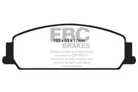 EBC 08-10 Pontiac G8 3.6 Redstuff Front Brake Pads - Corvette Realm