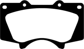 EBC 10+ Lexus GX460 4.6 Yellowstuff Front Brake Pads - Corvette Realm