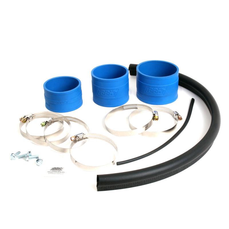 BBK 86-93 Mustang 5.0 Cold Air Intake Kit - Fenderwell Style - Blackout Finish - Corvette Realm