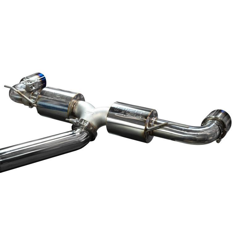 Injen 20-21 Toyota Supra 3.0L Turbo 6cyl SS Cat-Back Exhaust w/ Burnt Tips - Corvette Realm