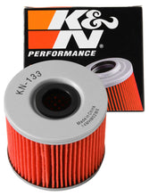 Load image into Gallery viewer, K&amp;N Suzuki 2.844in OD x 2.469in H Oil Filter