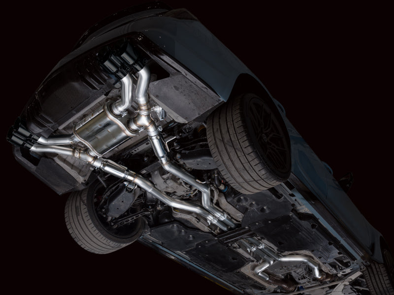 AWE 22-26 Cadillac CT5-V Blackwing SwitchPath Exhaust - Diamond Black Tips