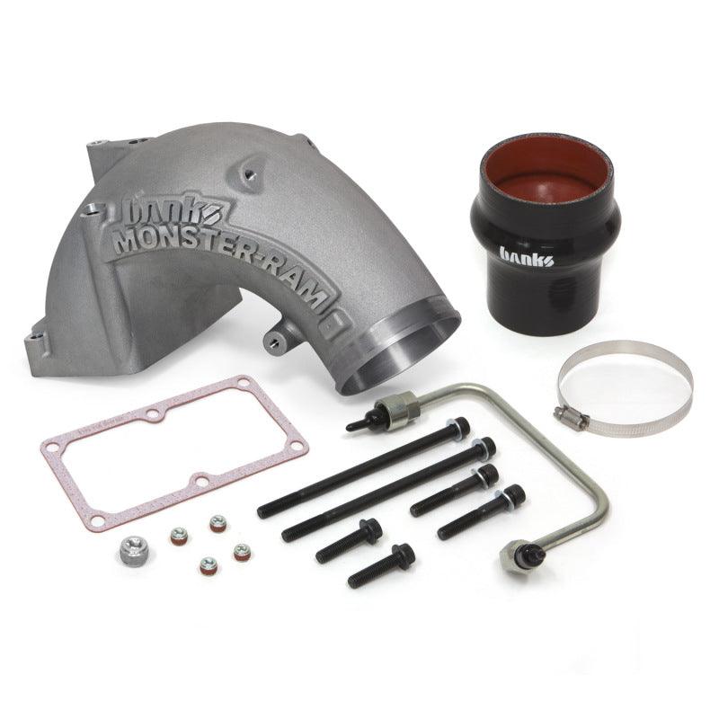 Banks Power 07.5-17 Ram 2500/3500 6.7L Diesel Monster-Ram Intake System w/ Fuel Line 4in Natural - Corvette Realm