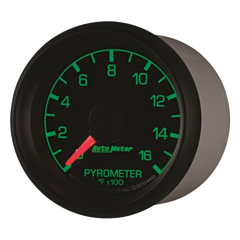 Autometer Factory Match Ford 52.4mm Full Sweep Electronic 0-1600 Deg F EGT/Pyrometer Gauge - Corvette Realm