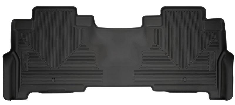 Husky Liners 18-22 Ford Expedition WeatherBeater Second Row Black Floor Liners - Corvette Realm