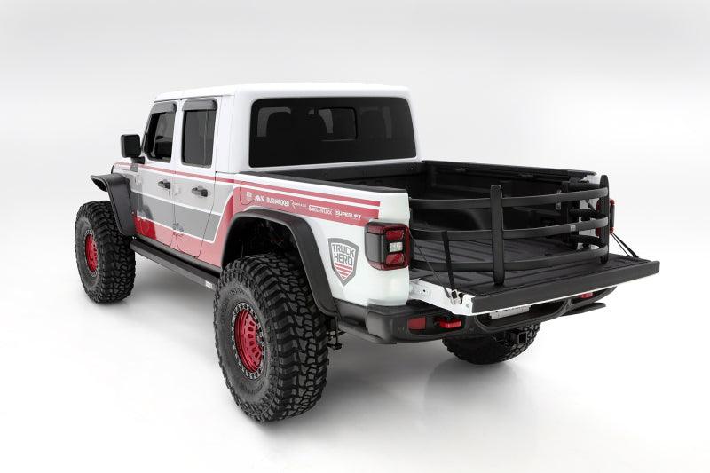 AMP Research 20-22 Jeep Gladiator (Does Not Work w/Tonneau Cvrs) Bedxtender HD Sport - Black - Corvette Realm