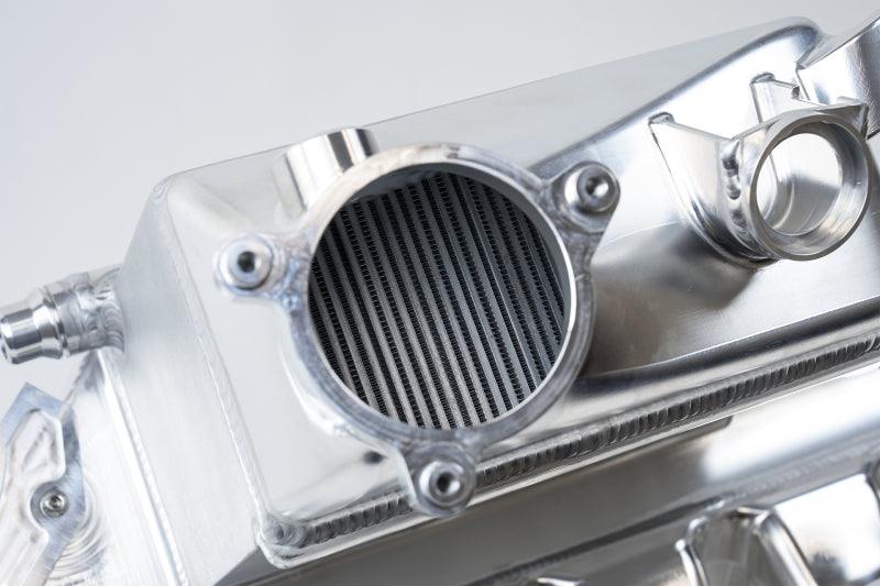 CSF BMW M2/M3/M4 S58 Comp &amp; Non-Comp (G8X) Charge-Air Cooler Manifold - Thermal Dispersion Black - Corvette Realm