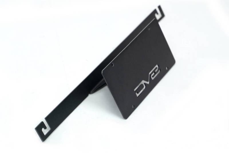 DV8 Offroad 21-23 Ford Bronco Capable Bumper Front License Plate Mount - Corvette Realm