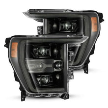 Load image into Gallery viewer, AlphaRex 21-22 Ford F150 Luxx-Series Projector Headlights Alpha-Black w/Activ Light/Seq Signal - Corvette Realm