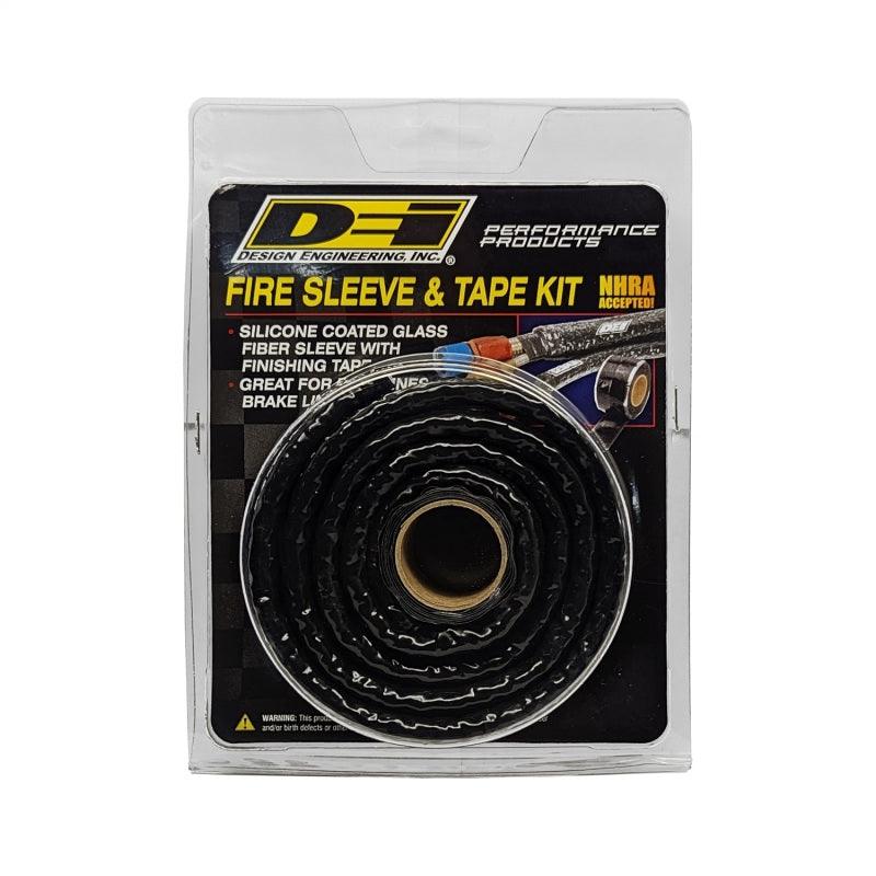 DEI Fire Sleeve and Tape Kit 3/8in I.D. x 3ft - Corvette Realm