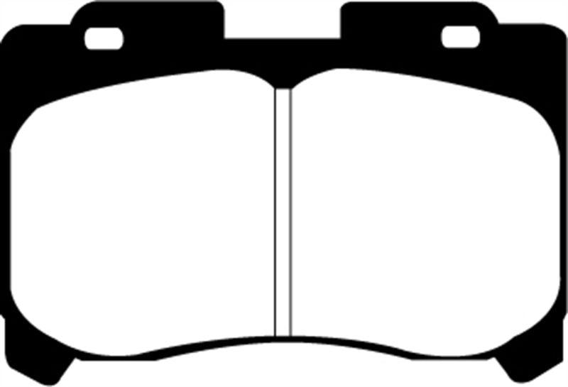 EBC 93-98 Toyota Supra 3.0 Twin Turbo Yellowstuff Front Brake Pads - Corvette Realm