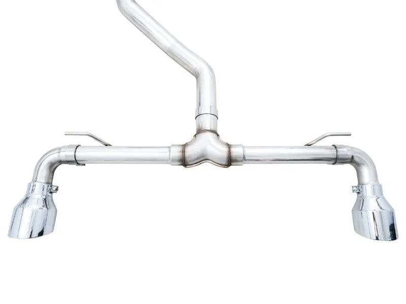 AWE 2022 VW GTI MK8 Touring Edition Exhaust - Chrome Silver Tips - Corvette Realm