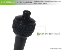Load image into Gallery viewer, DV8 Offroad 1997-06 Jeep TJ Auto Shift Lever Black - Corvette Realm