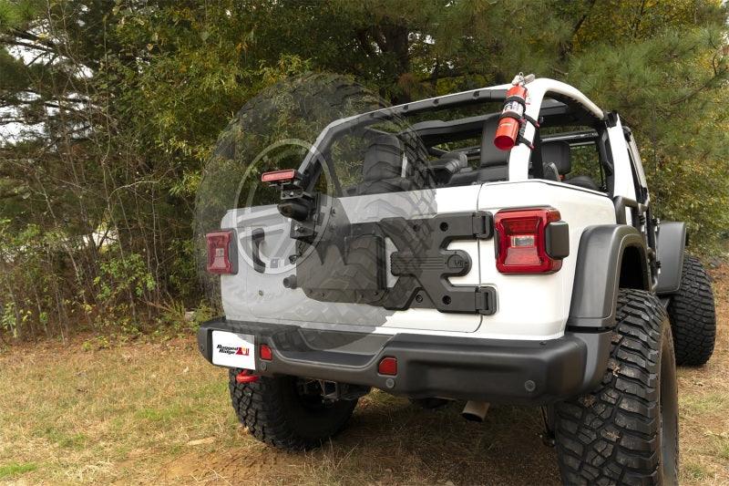 Rugged Ridge Spartacus HD Tire Carrier Kit 18-20 Jeep Wrangler JL - Corvette Realm