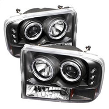 Load image into Gallery viewer, Spyder Ford F250 Super Duty 99-04 Projector Version 2 LED Halo LED Blk PRO-YD-FF25099-1P-G2-BK - Corvette Realm