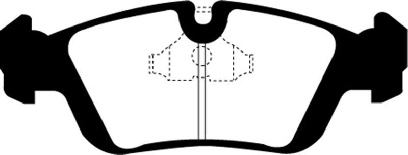 EBC 96-98 BMW Z3 1.9 Yellowstuff Front Brake Pads - Corvette Realm