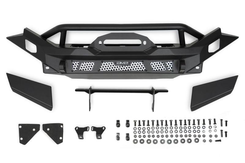 DV8 Offroad 07-18 Jeep Wrangler JK / 18-23 Wrangler JL / 20-23 Gladiator JT MTO Series Front Bumper - Corvette Realm