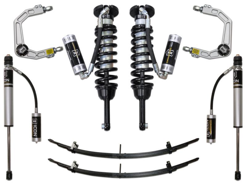 ICON 05-15 Toyota Tacoma 0-3.5in/2016+ Toyota Tacoma 0-2.75in Stg 4 Suspension System w/Billet Uca - Corvette Realm