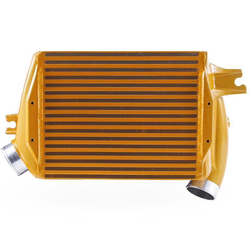 Mishimoto 2015+ Subaru WRX Street Performance Top-Mount Intercooler Kit - Gold - Corvette Realm