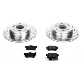 Power Stop 04-08 Acura TL Rear Z23 Evolution Sport Brake Kit - Corvette Realm