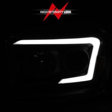 Load image into Gallery viewer, Anzo 06-09 Dodge RAM 1500/2500/3500 Headlights Black Housing/Clear Lens (w/ Light Bars) - Corvette Realm