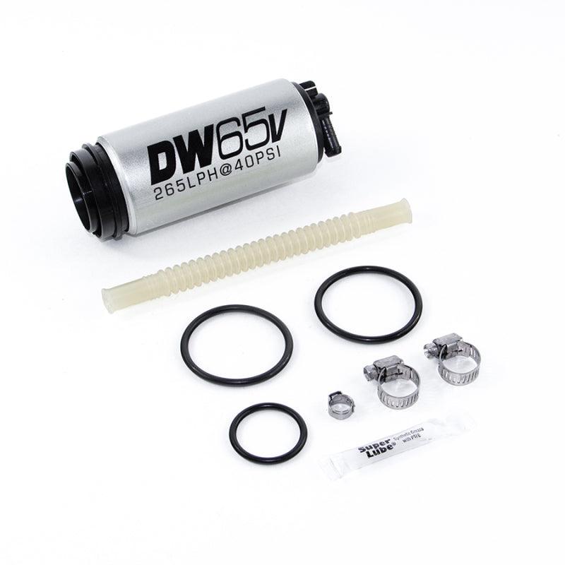 DeatschWerks DW65v Series 265 LPH Compact In-Tank Fuel Pump w/ VW/Audi 1.8T FWD Set Up Kit - Corvette Realm