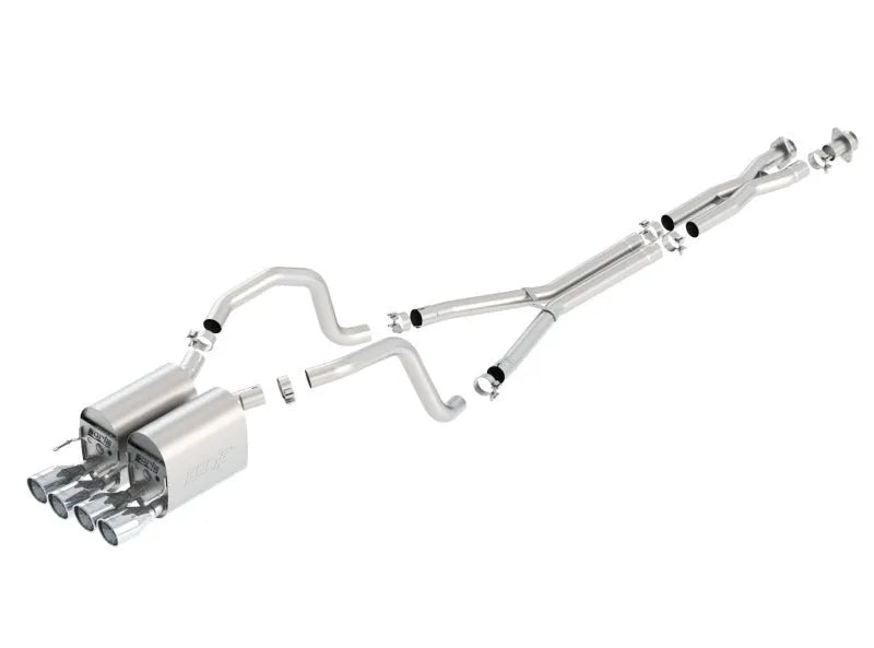 Borla 05-08 C6 Corvette Coupe/Conv 6.0L/6.2L 8cyl 4spd/6spd RWD S-Type II Catback Exhaust
