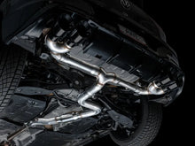 Load image into Gallery viewer, AWE MK8 Volkswagen Golf R 3in Track Edition Quad Exhaust - Diamond Black Tips