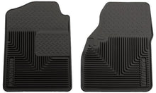 Load image into Gallery viewer, Husky Liners 00-06 Chevy Silverado/Suburban/GMC Sierra/Yukon Heavy Duty Black Front Floor Mats - Corvette Realm