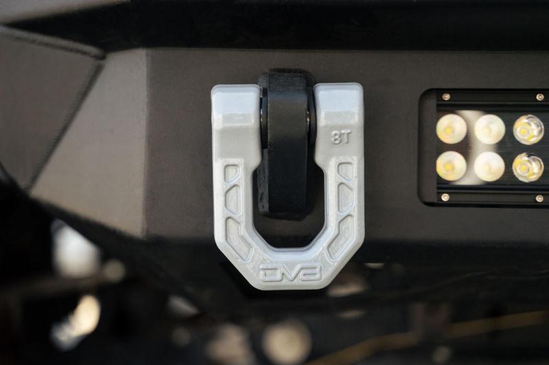 DV8 Offroad Elite Series D-Ring Shackles - Pair (Gray) - Corvette Realm