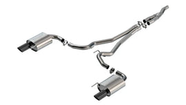 Borla 24-25 Ford Mustang 2.3L Ecoboost 2.50 S-TYPE Black Chrome Catback Exhaust - Non-Active