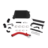 Mishimoto 2015 Subaru WRX Top-Mount Intercooler Kit - Powder Coated Black & Wrinkle Red Pipes