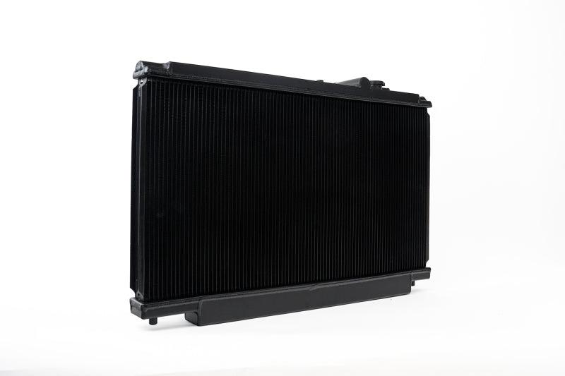 CSF 93-98 Toyota MK4 Supra Radiator - Black Finish - Corvette Realm