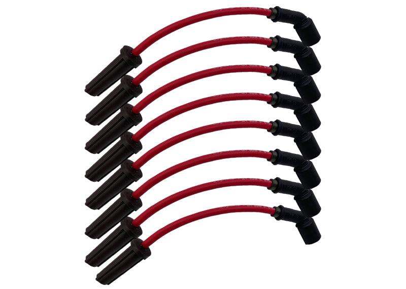 Granatelli 99-23 GM 6.0L/6.2L LS2/LS3/LSA/LS7/LS9 Cars Hi-Perf Coil-Near-Plug Wire Conn Kit - Red - Corvette Realm