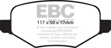 Load image into Gallery viewer, EBC 11-14 Ford Edge 2.0 Turbo Yellowstuff Rear Brake Pads - Corvette Realm